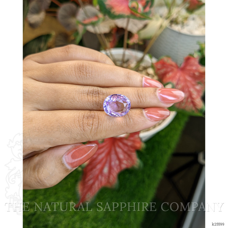 9.45 Ct. Purple Amethyst from Ceylon (Sri Lanka)