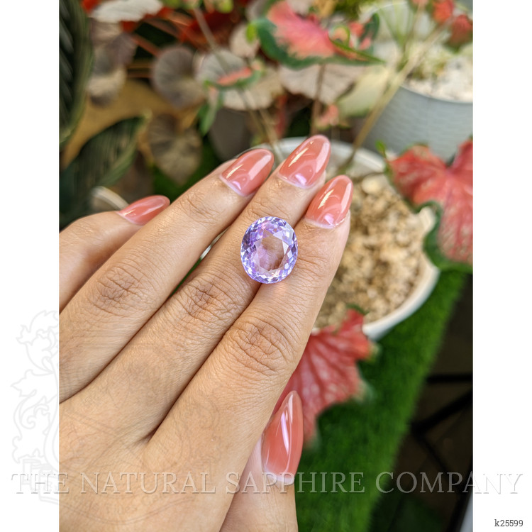 9.45 Ct. Purple Amethyst from Ceylon (Sri Lanka)