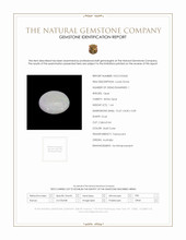 1.64 Ct. Cabochon White Opal from Australia Scan Report