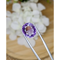 7.64 Ct. Purple Amethyst from Ceylon (Sri Lanka) Life Style