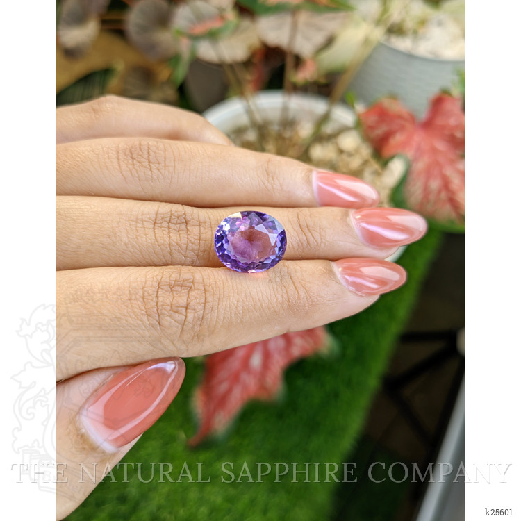 7.64 Ct. Purple Amethyst from Ceylon (Sri Lanka)