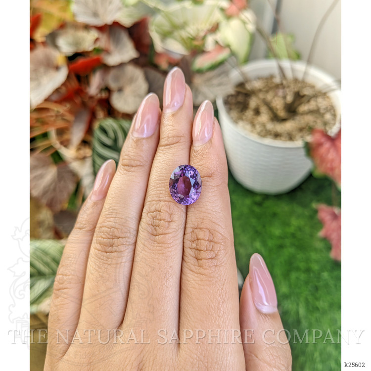5.63 Ct. Purple Amethyst from Ceylon (Sri Lanka)