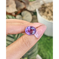 5.63 Ct. Purple Amethyst from Ceylon (Sri Lanka) Life Style