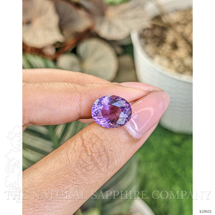 5.63 Ct. Purple Amethyst from Ceylon (Sri Lanka)