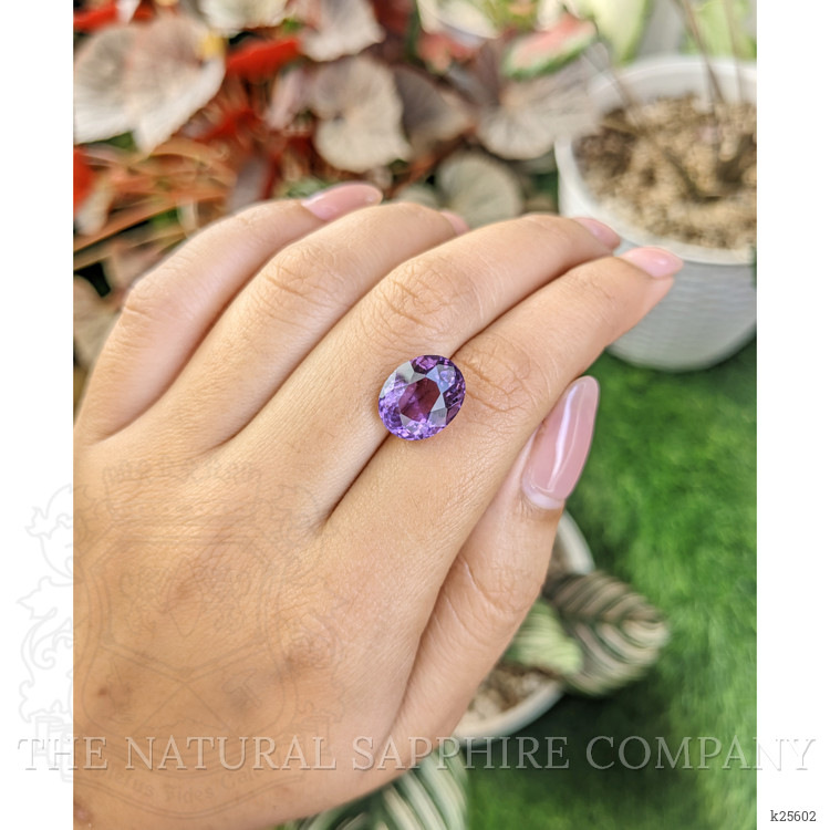 5.63 Ct. Purple Amethyst from Ceylon (Sri Lanka)