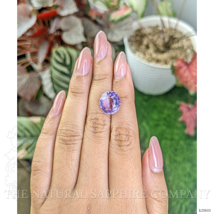 6.19 Ct. Purple Amethyst from Ceylon (Sri Lanka)