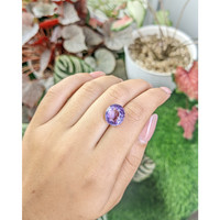 6.19 Ct. Purple Amethyst from Ceylon (Sri Lanka) Life Style