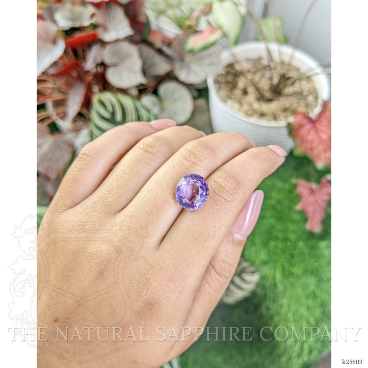 6.19 Ct. Purple Amethyst from Ceylon (Sri Lanka)