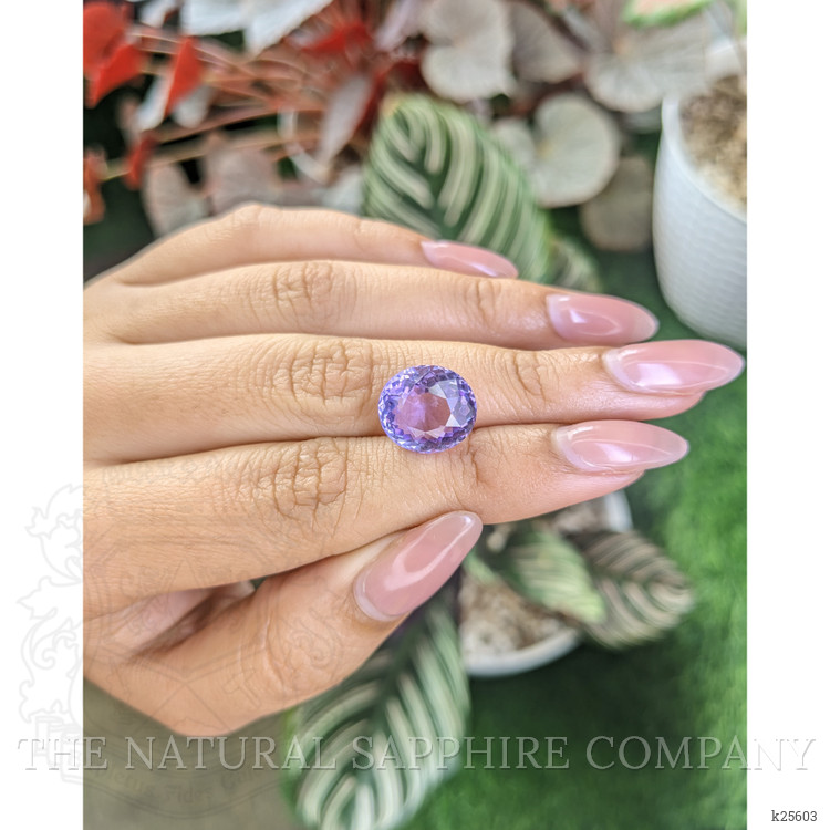 6.19 Ct. Purple Amethyst from Ceylon (Sri Lanka)