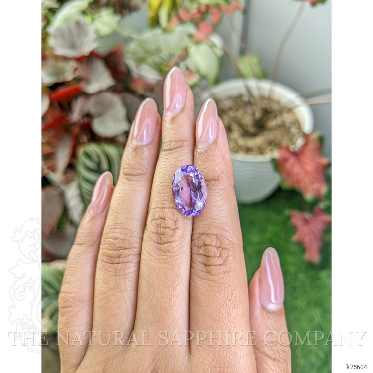 8.07 Ct. Purple Amethyst from Ceylon (Sri Lanka)