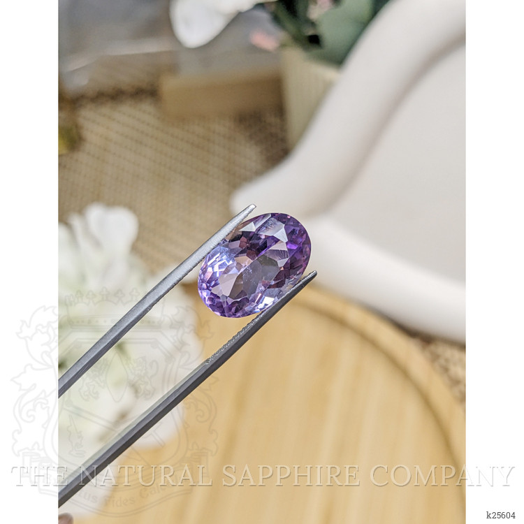 8.07 Ct. Purple Amethyst from Ceylon (Sri Lanka)