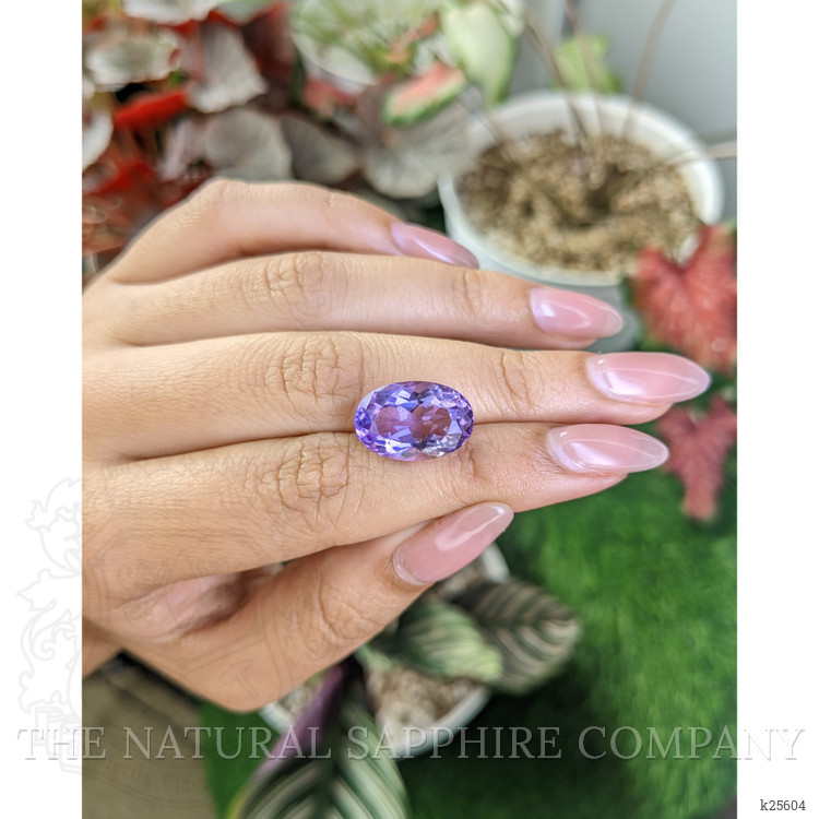 8.07 Ct. Purple Amethyst from Ceylon (Sri Lanka)