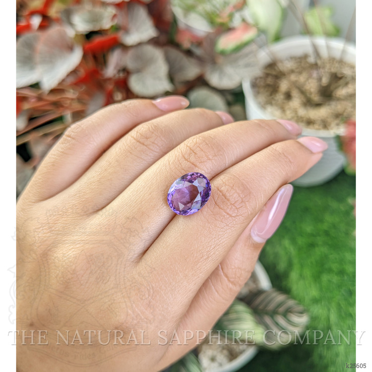 5.83 Ct. Purple Amethyst from Ceylon (Sri Lanka)