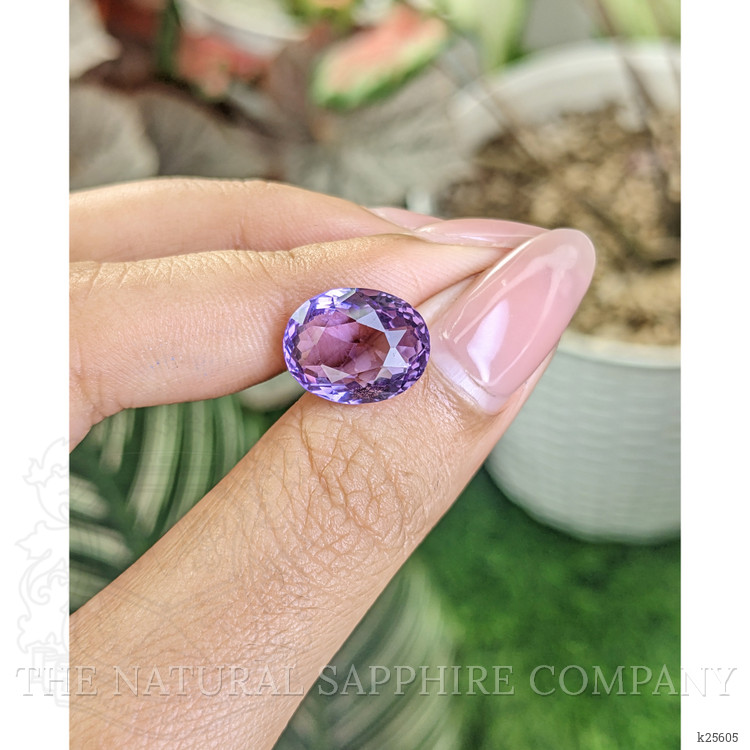 5.83 Ct. Purple Amethyst from Ceylon (Sri Lanka)