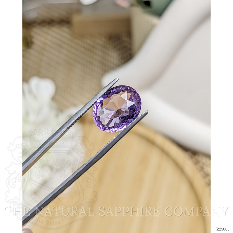 5.83 Ct. Purple Amethyst from Ceylon (Sri Lanka)