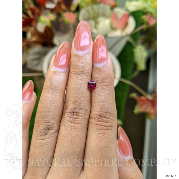 0.71 Ct. Purplish Pink Garnet from Ceylon (Sri Lanka)