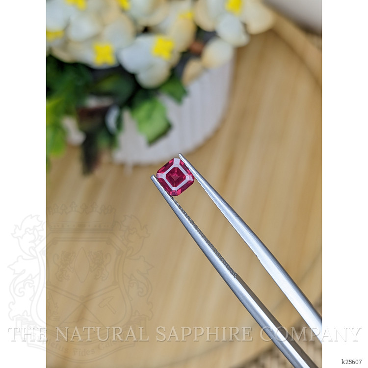 0.71 Ct. Purplish Pink Garnet from Ceylon (Sri Lanka)