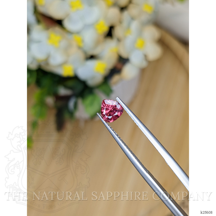 0.87 Ct. Pink Garnet from Ceylon (Sri Lanka)