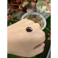3.88 Ct. Brownish Orange Tourmaline from Ceylon (Sri Lanka) Life Style