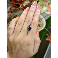 3.88 Ct. Brownish Orange Tourmaline from Ceylon (Sri Lanka) Life Style