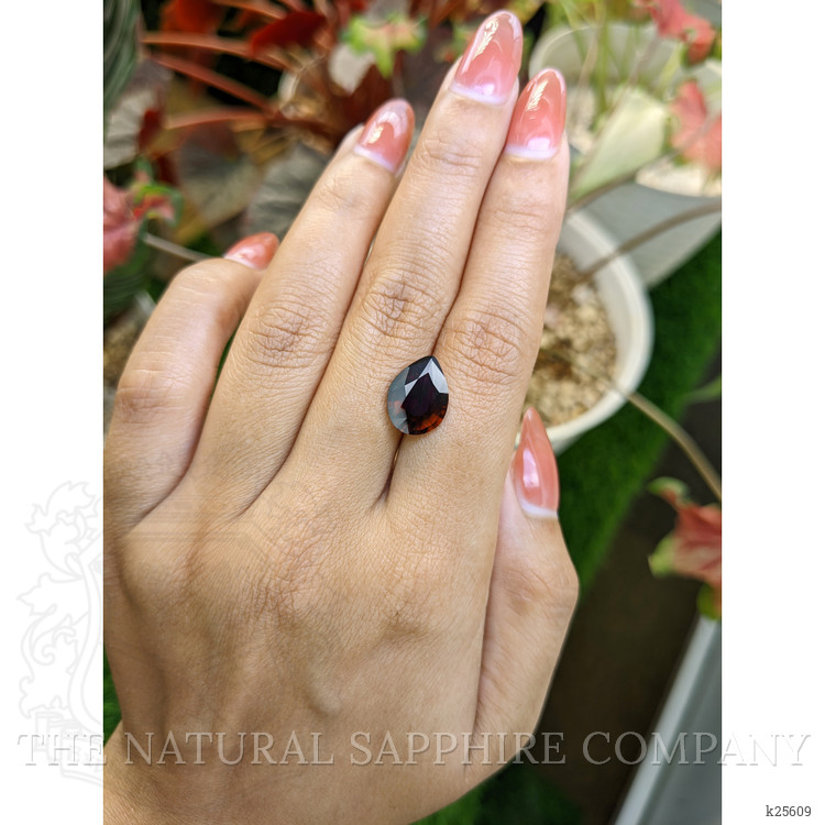 3.88 Ct. Brownish Orange Tourmaline from Ceylon (Sri Lanka)