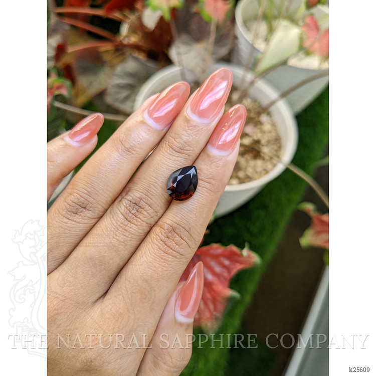 3.88 Ct. Brownish Orange Tourmaline from Ceylon (Sri Lanka)