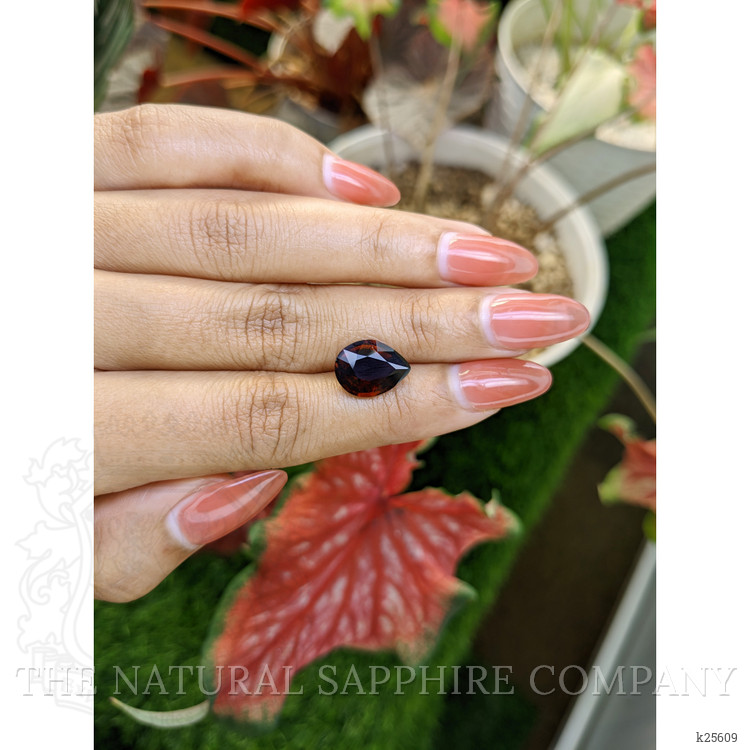 3.88 Ct. Brownish Orange Tourmaline from Ceylon (Sri Lanka)