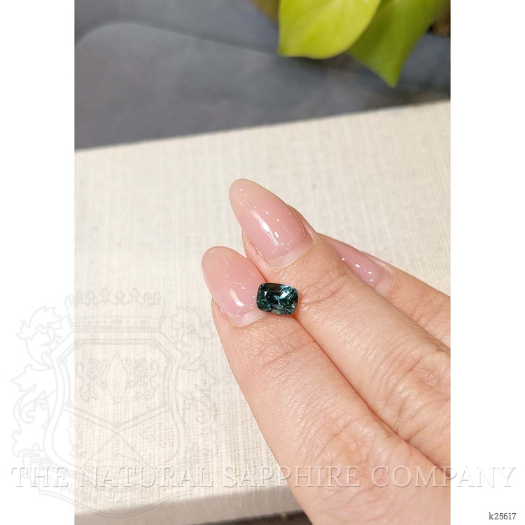 1.49 Ct. Greyish Blue Spinel from Burma (Myanmar)