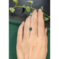 1.10 Ct. Greyish Blue Spinel from Burma (Myanmar) Life Style