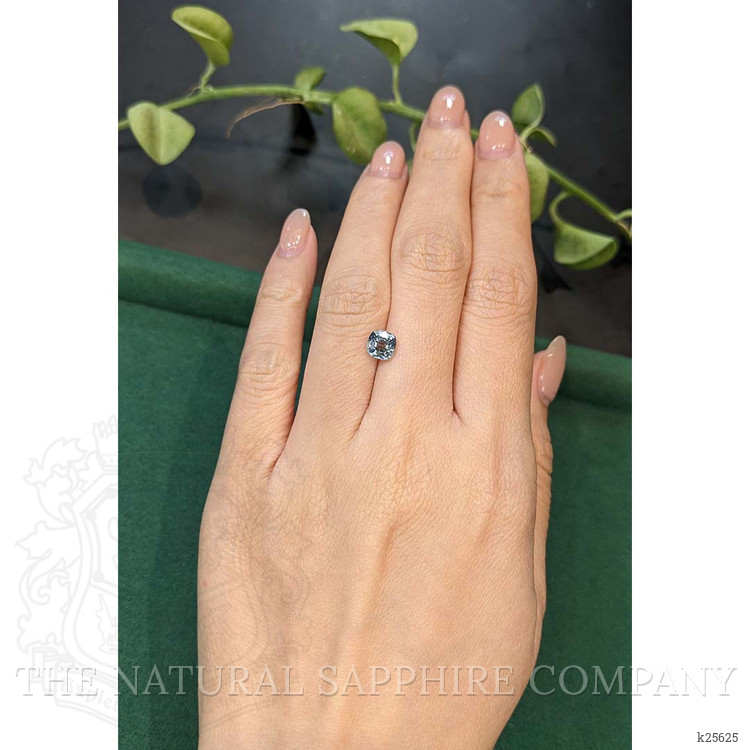 1.25 Ct. Greyish Blue Spinel from Burma (Myanmar)