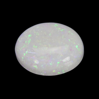 2.06 Ct. Cabochon White Opal from Australia Video