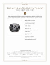 1.28 Ct. Grey Spinel from Burma (Myanmar) Scan Report