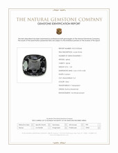 1.34 Ct. Grey Spinel from Burma (Myanmar) Scan Report