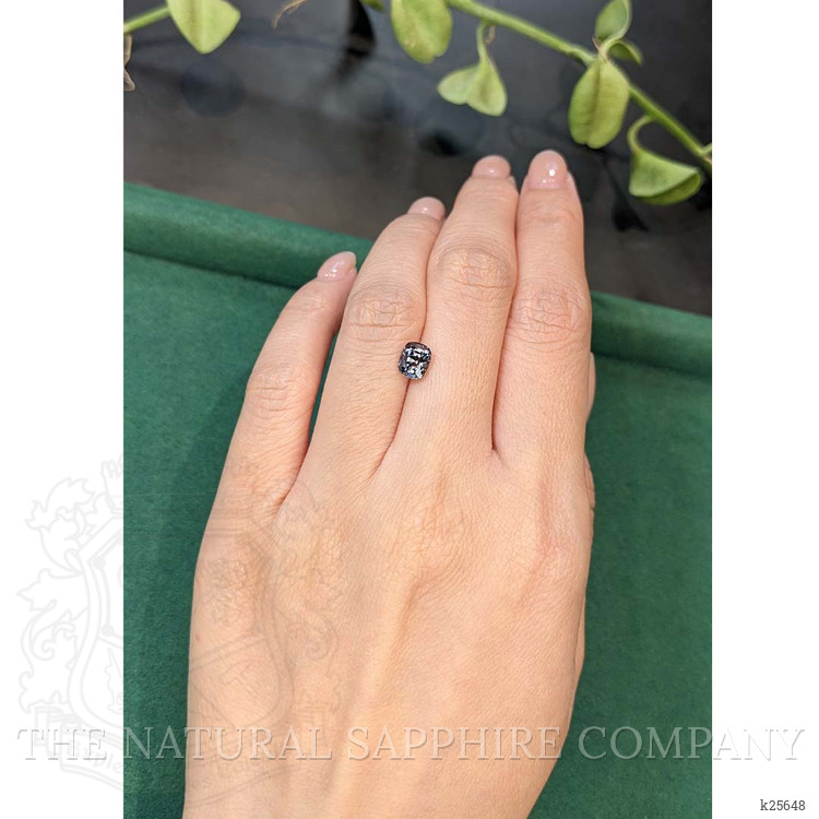 1.25 Ct. Grey Spinel from Burma (Myanmar)