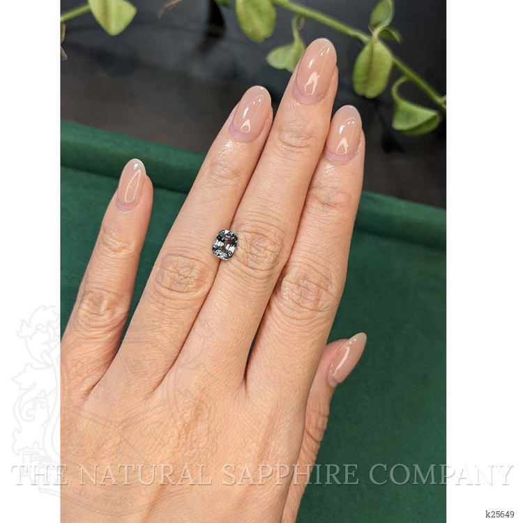 1.32 Ct. Grey Spinel from Burma (Myanmar)