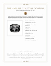 1.27 Ct. Grey Spinel from Burma (Myanmar) Scan Report