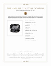 1.15 Ct. Grey Spinel from Burma (Myanmar) Scan Report