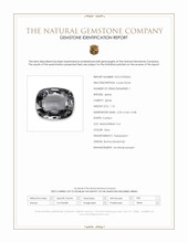 1.10 Ct. Grey Spinel from Burma (Myanmar) Scan Report