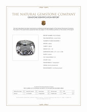 1.25 Ct. Grey Spinel from Burma (Myanmar) Scan Report