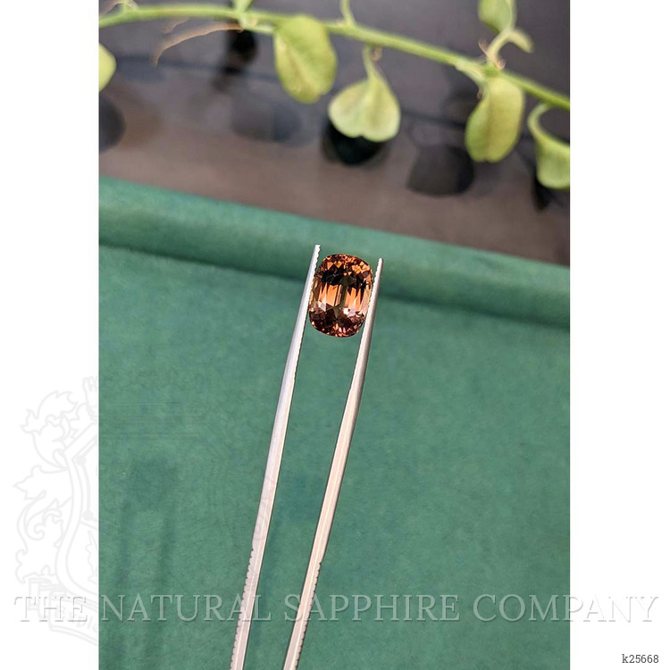 6.63 Ct. Brownish Pink Tourmaline from Brazil