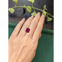 4.36 Ct. Pinkish Purple Garnet from Tanzania Life Style