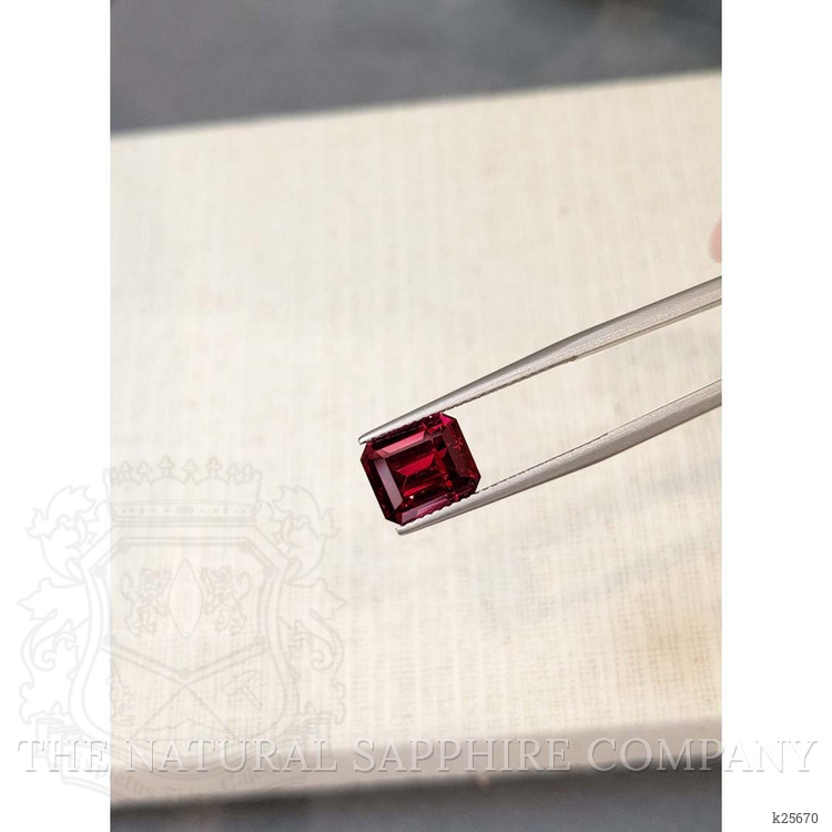 4.77 Ct. Pinkish Red Garnet from Tanzania