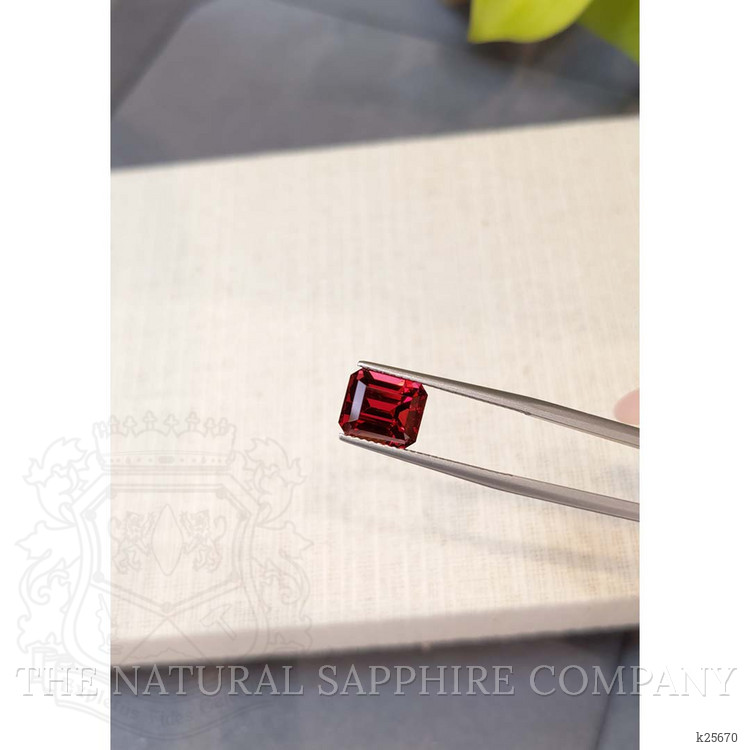 4.77 Ct. Pinkish Red Garnet from Tanzania