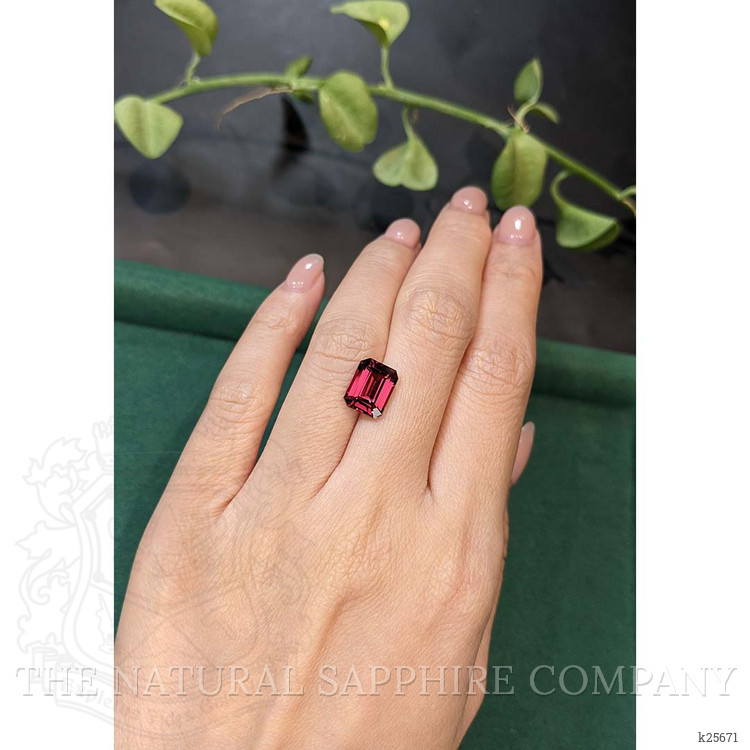 4.33 Ct. Purplish Pink Garnet from Tanzania