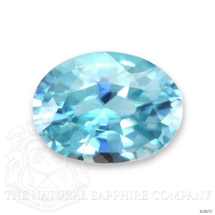 1.94 Ct. Blue Zircon from Cambodia