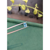 1.94 Ct. Blue Zircon from Cambodia Life Style