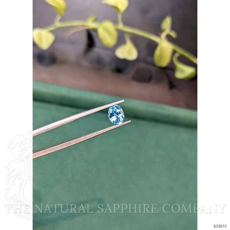 1.94 Ct. Blue Zircon from Cambodia