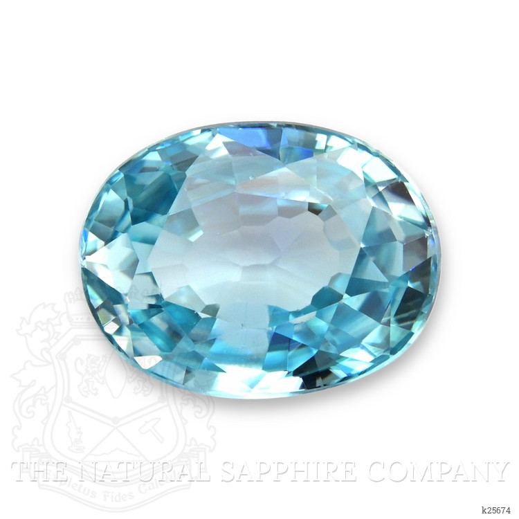 2.10 Ct. Blue Zircon from Cambodia