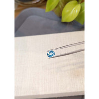 2.10 Ct. Blue Zircon from Cambodia Life Style
