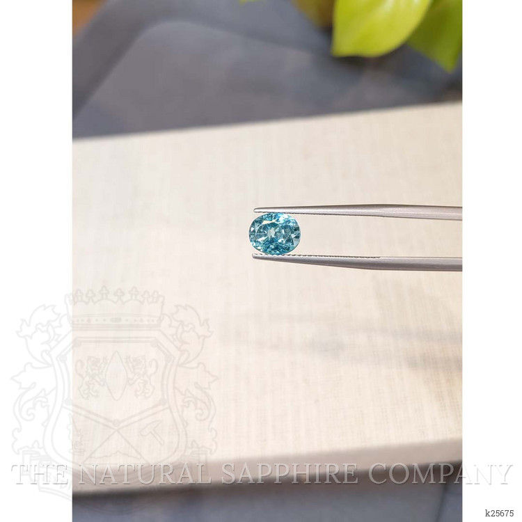 3.16 Ct. Blue Zircon from Cambodia